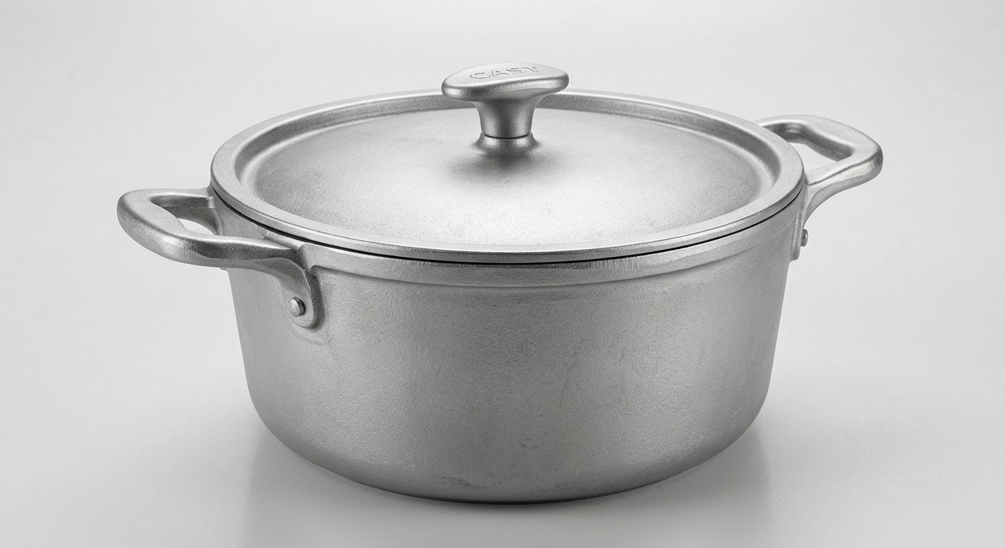 Heavy-Duty Cast Aluminium Pot